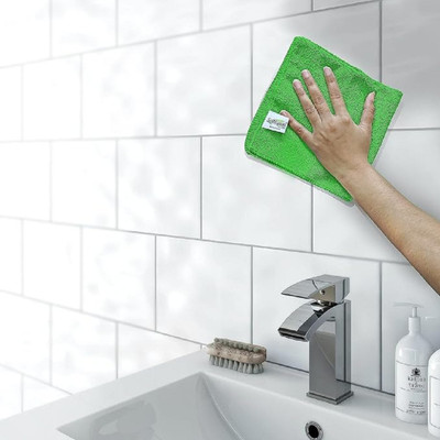 SHUBHAM ENTERPRISE Ultra-Soft & Highly Absorbent Microfiber Cleaning Cloths Wet and Dry Wool Cleaning Cloth
