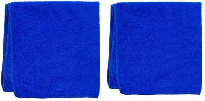 apar Microfiber Cleaning Car Cloth(Pack of 2) for Polish, Detailing Car & Bike Wet and Dry Microfiber Cleaning Cloth(2 Units)
