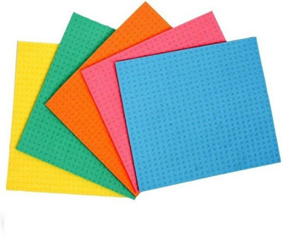 Hitvik Wet and Dry Sponge Cleaning Cloth(5 Units)