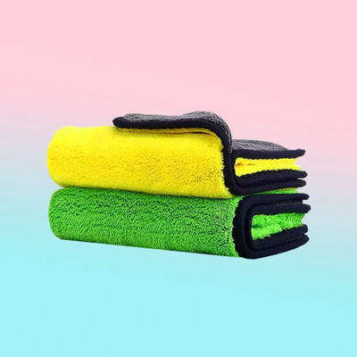 GoodsGarden Cd02x2 Wet and Dry Microfiber Cleaning Cloth(2 Units)