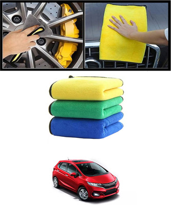 AYW Dual Side Microfibre Multicolour Wet & Dry Duster For Car/Home/Kicthen-159 Wet and Dry Microfiber Cleaning Cloth