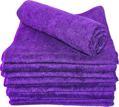 GORLEN Microfiber Vehicle Washing  Cloth(Pack Of 10, 350 GSM)