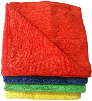 Xpreesible Wet and Dry Microfiber Cleaning Cloth(4 Units)