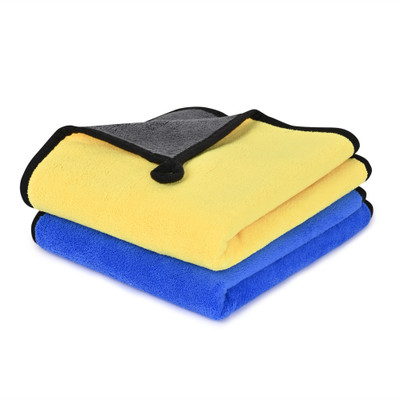 SFAB Microfiber Vehicle Washing  Cloth(Pack Of 2, 600 GSM)