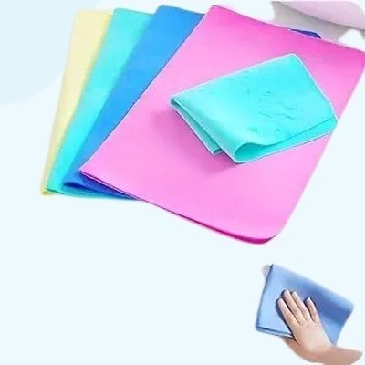 JOEJOE Multipurpose Water Absorbent Cloth for Table, Window Glasses_35 Wet and Dry Microfiber Cleaning Cloth(2 Units)