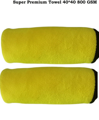 Armaan Pack of 5 Lint Free Dual Sided Vehicle, Glass & floor Cleaning Cloth MC3.2691 Wet and Dry Microfiber Cleaning Cloth(5 Units)