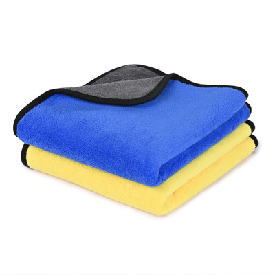 ClickFix Microfiber Vehicle Washing  Cloth(Pack Of 4, 600 GSM)