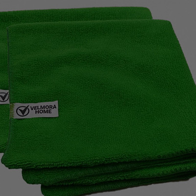 velmorahome Microfiber 16X16-250 Wet and Dry Microfiber, Polyester Cleaning Cloth(2 Units)
