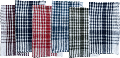 Gopika Set of 6 Cotton Multipurpose Wet and Dry Cotton Cleaning Cloth(6 Units)