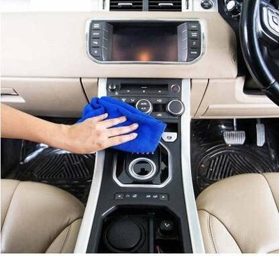 SHA Microfiber Vehicle Washing  Cloth(Pack Of 1, 350 GSM)