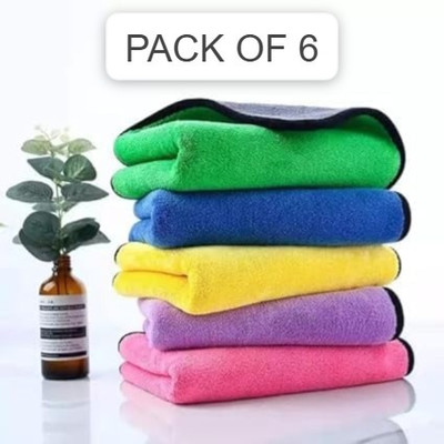 microfiber Microfiber 6 Wet and Dry Microfiber Cleaning Cloth(6 Units)