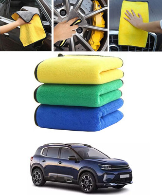 MATIES Multi-Purpose Super Soft Absorbent Cleaning Towels for Car-45 Wet and Dry Microfiber Cleaning Cloth(3 Units)