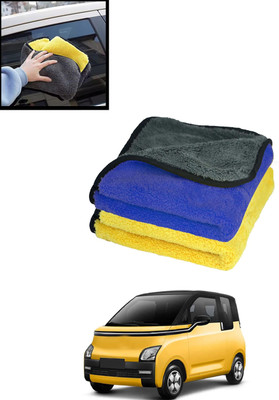 MATIES Multi-Purpose Super Soft Absorbent Cleaning Towels for Car-66 Wet and Dry Microfiber Cleaning Cloth(2 Units)