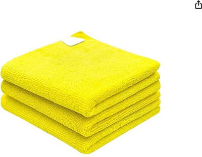 Surelix Microfiber cloth 400Gsm 40*40CM Wet and Dry Microfiber Cleaning Cloth(3 Units)