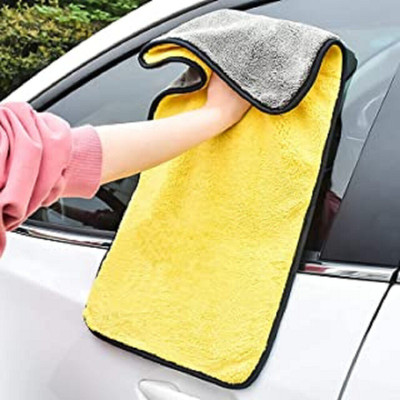 PPC COLLECTION Car Wiping Towel Wet and Dry Microfiber Cleaning Cloth(3 Units)