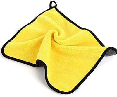 Armaan Pack of 5 Lint Free Dual Sided Vehicle, Glass & floor Cleaning Cloth NCC2.399 Wet and Dry Microfiber Cleaning Cloth(5 Units)