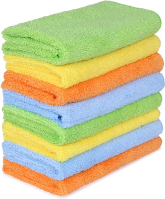 Yogini Greens Wet and Dry Microfiber Cleaning Cloth(8 Units)