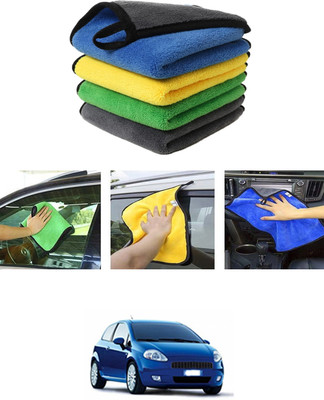 MATIES Multi-Purpose Towel for car Detailing, Cleaning, Washing and Polishing-125 Wet and Dry Microfiber Cleaning Cloth