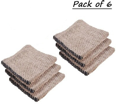 BEOZ Clean Floor Duster/Pocha, High Absorb Suitable for All kind of Floor 24x24 inch Wet and Dry Cotton Cleaning Cloth(6 Units)