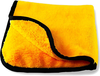 AutoKick Micro fiber cloth (600GSM) Wet and Dry Cotton Cleaning Cloth
