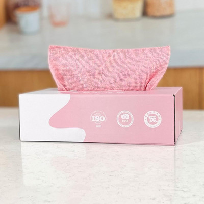 draval Microfibre Cloth For Kitchen Multi-Purpose Cleaning Towel(pack 20 clothes) Wet Microfiber Cleaning Cloth