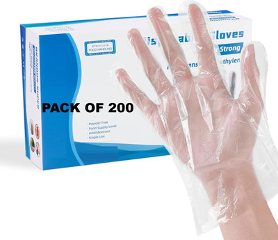 DM SPECIALLY FOR SPECIALIST Wet and Dry Glove Set(Free Size Pack of 200)