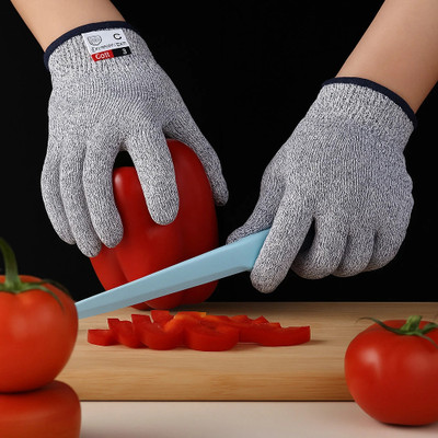 Shivanka Safety Gloves Anti Cut Resistant Level 5 Protection For Industrial & Kitchen Use Wet and Dry Glove(Free Size)