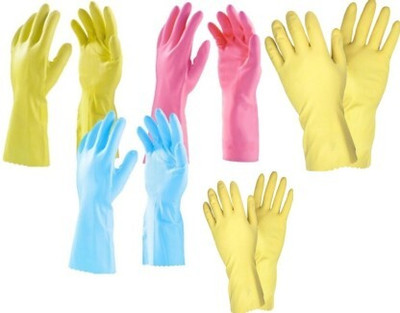 KUSUM Wet and Dry Glove Set(Free Size Pack of 10)