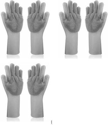 SBTs Wet and Dry Glove Set(Free Size Pack of 6)