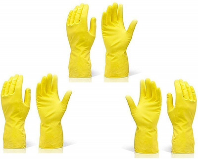 HM EVOTEK Wet and Dry Glove Set(Free Size Pack of 3)