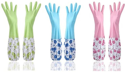 JKICHNM Wet and Dry Glove Set(Medium Pack of 3)