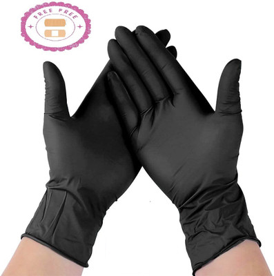 Cowox Gloves Wet and Dry Disposable Glove Set(Medium Pack of 50)