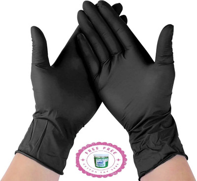 Cowox Gloves Wet and Dry Disposable Glove Set(Large Pack of 50)
