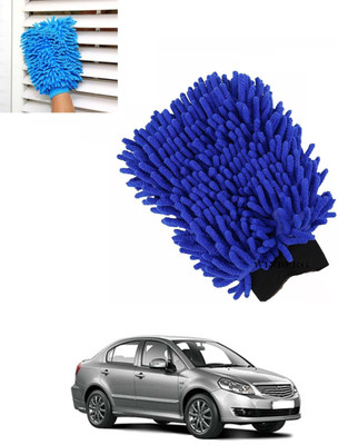 AYW Multipurpose Blue Colour Wet & Dry Hand Glove Duster For -259 Wet and Dry Glove(Free Size)