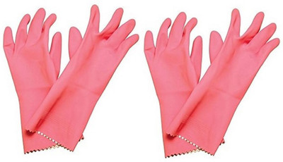 Mast Multipurpose Hand Gloves / Kitchen Gloves Dry Glove Set(Medium Pack of 2)