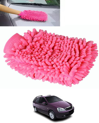 MSNP Multicolour Microfiber Hand Glove Cleaning Duster For Car/Home/Office-150 Wet and Dry Glove(Free Size)