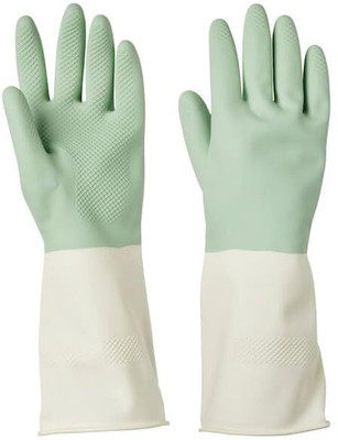 NARV Home Bathroom Toilet Kitchen Platform Floor All Cleaning Purpose B-20 Wet and Dry Glove Set(Medium Pack of 3)