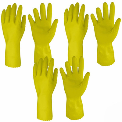 Masox Store Wet and Dry Disposable Glove Set(Medium Pack of 6)