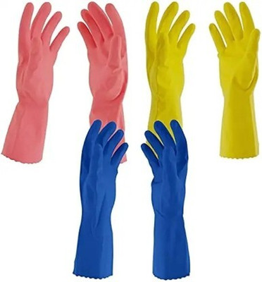 KUSUM Wet and Dry Glove Set(Free Size Pack of 3)