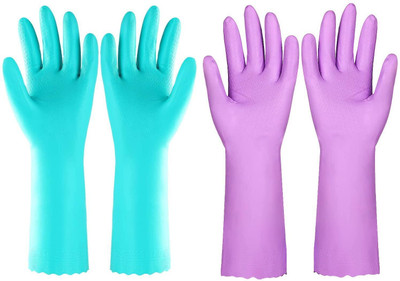 Masox Store Wet and Dry Disposable Glove Set(Medium Pack of 4)