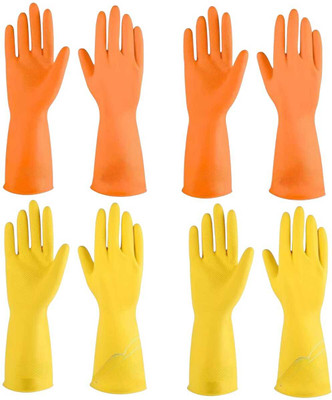 MPR4 Gloves 4pack Wet and Dry Glove Set(Free Size Pack of 4)