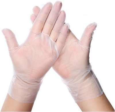 NARV Wet and Dry Disposable Glove Set(Free Size Pack of 3)
