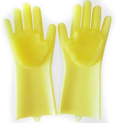 HM EVOTEK Wet and Dry Glove Set(Free Size Pack of 2)