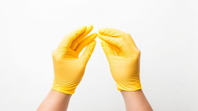 Cowox Powder Free Wet and Dry Disposable Glove Set(Small Pack of 2)