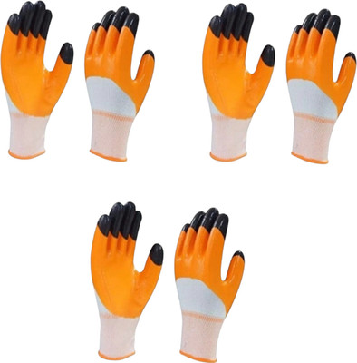 Mishri O-B cut Wet and Dry Glove Set(Medium Pack of 3)