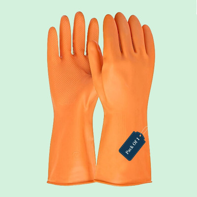 Suresafe Gloves for Washing Wet and Dry Glove(Medium)