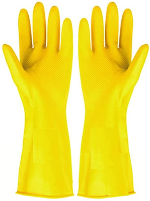 ETSHandPro 14 Inches Length Reusable Multi Purpose Wet and Dry Glove Set(Free Size Pack of 2)