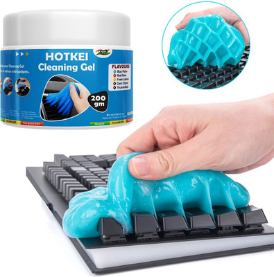 HOTKEI (200 gm)Multipurpose Laptop Pc Computer Keyboard Dust Cleaner Cleaning Slime Gel for Computers, Gaming, Laptops, Mobiles(Pack Of 2)