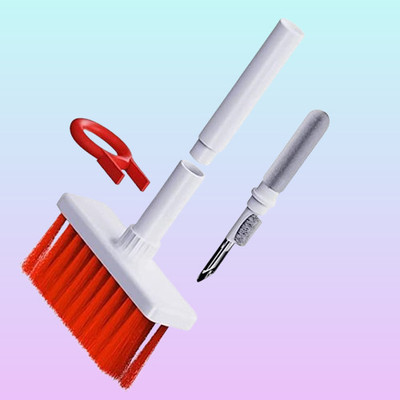 juggaris 5in1 Cleaning Keyboard Scrubber for Laptops, Computers, Gaming, Mobiles(5in1keybboard57)