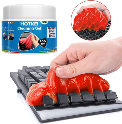 HOTKEI (200 gm)Multipurpose Laptop Pc Computer Keyboard Dust Cleaner Cleaning Slime Gel for Computers, Laptops, Mobiles, Gaming(Pack of 1)